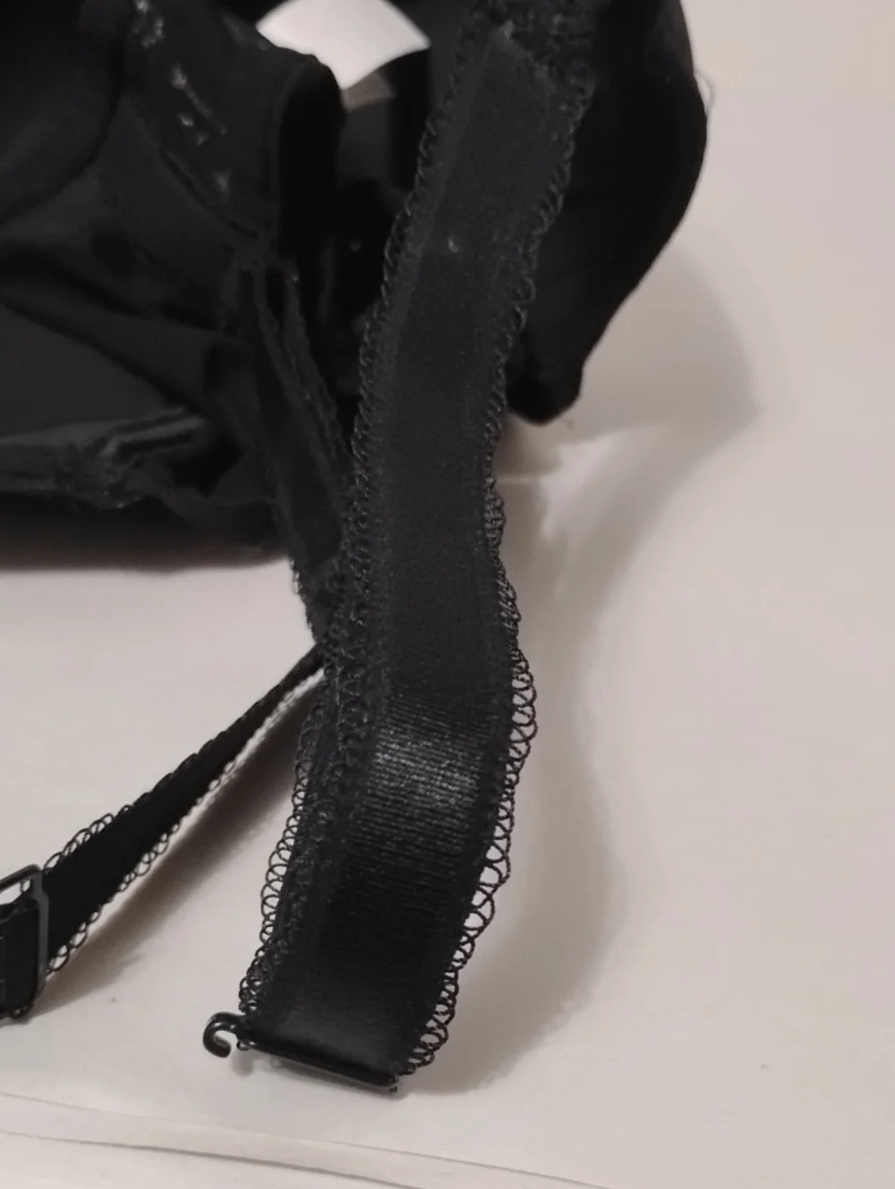 Simone Perele Everyday Lace Trim Black Push-Up Bra